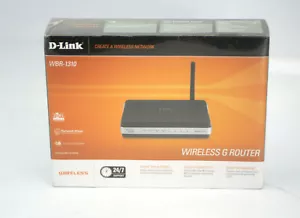D-Link WBR-1310 Wireless G Router 54Mbps Four 10/100 Network Ports - Picture 1 of 12