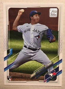 2021 Topps Series 1 Base #113 Nate Pearson RC - Toronto Blue Jays - Picture 1 of 1