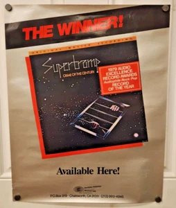 19" X 24" Supertramp The Winner! MFSL Advertising Poster - Picture 1 of 1
