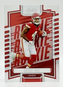 2023 Panini Absolute #120 Rashee Rice RC Kansas City Chiefs - Picture 1 of 2