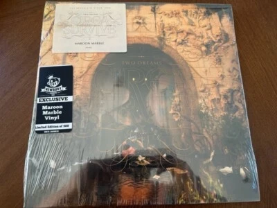 CIRCA SURVIVE Two Dreams 2x LP Vinyl NEW Maroon Marble Color Newbury Comics/500 - Image 1 of 4