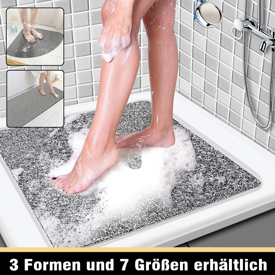 Duscheinlage Duschmatte 80x80 cm Anti-Rutsch Duschwanneneinlage Rutschfest - Bild 1 von 4