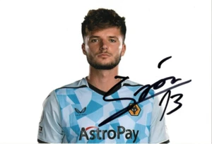 WOLVES & MONTENEGRO: MATIJA SARKIC SIGNED 6x4 PORTRAIT PHOTO+COA - Picture 1 of 1