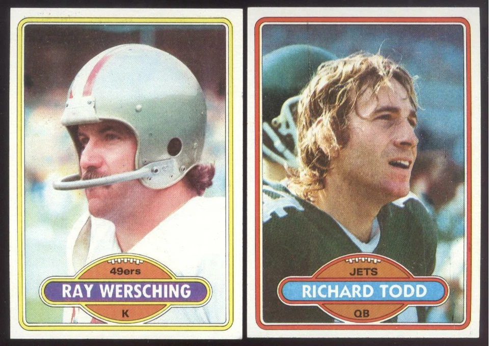 BUY 1, GET 1 FREE 1980 TOPPS FOOTBALL YOU PICK #401 - #528 NMMT  * FREE SHIP * - Image 1 of 1