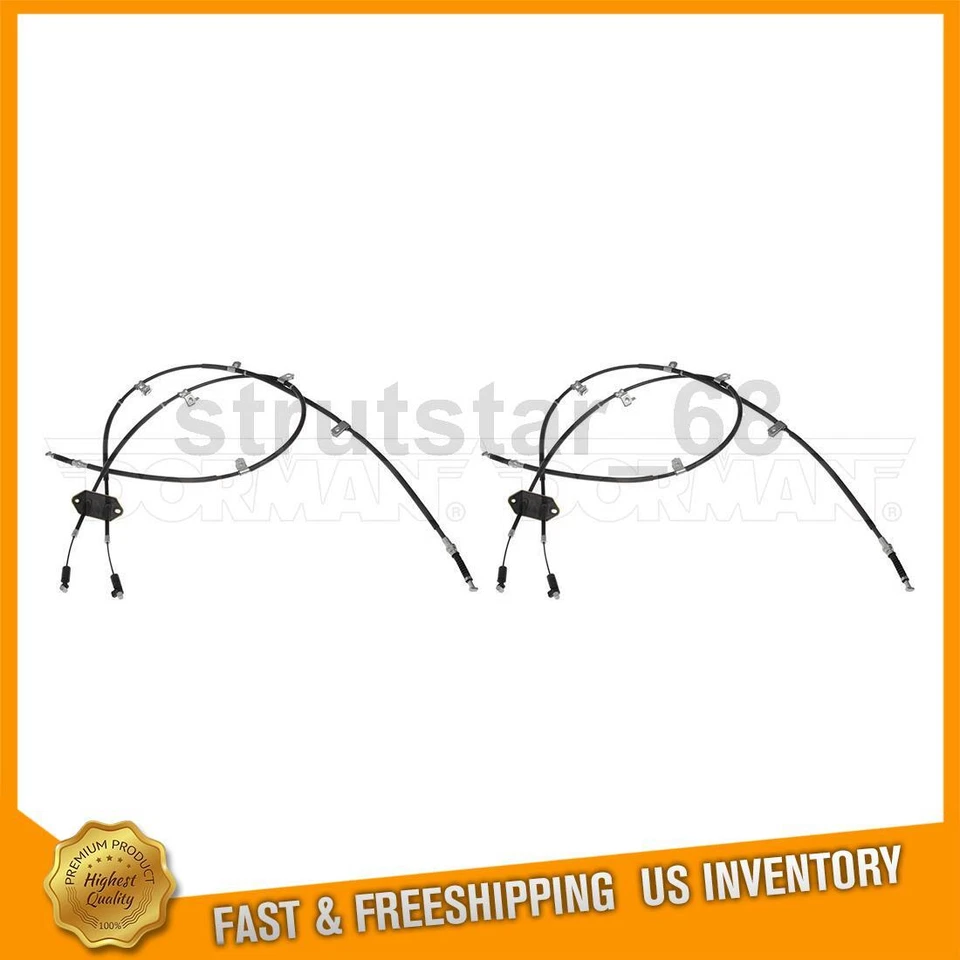 2 cables de freno de estacionamiento traseros para Mazda 6 2004 2003 Mazda 6 2006 Mazda 6 Foto 1 de 4