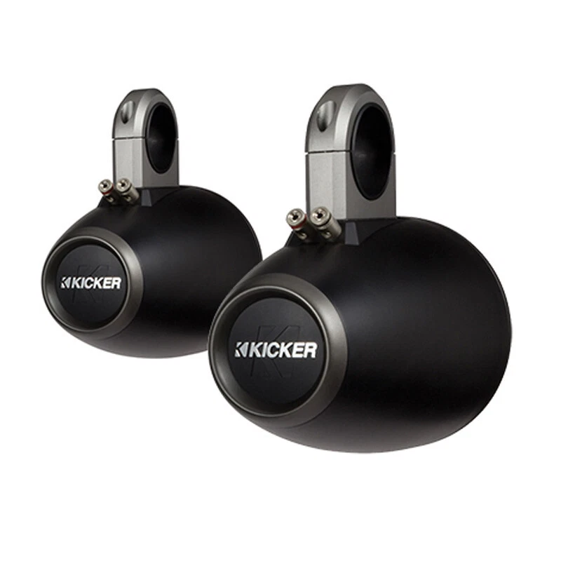 Kicker 12KMTES Marine 6.5" Single Enclosure Black - image 1 of 1