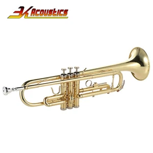 Bb-Trompete Jazztrompete Messing 3K-180S-21G Blasinstrument Koffer Mundstück - Bild 1 von 7