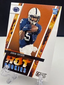 2022 Panini Score Jahan Dotson Hot Rookies #HR11 Washington Commanders RC - Picture 1 of 2