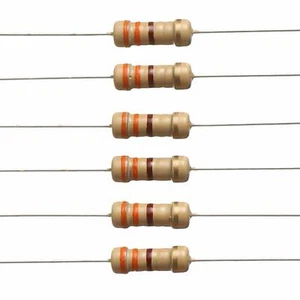 10 Pack~100PACK 330 Ohm Ω  5% Tolerance 1/4W 0.25 Watt Carbon Film Resistor - Picture 1 of 5
