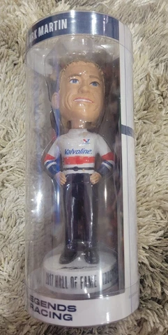 Mark Martin Legends Of Racing Bobble Head Valvoline 2017 Hall Of Fame Nascar Cover