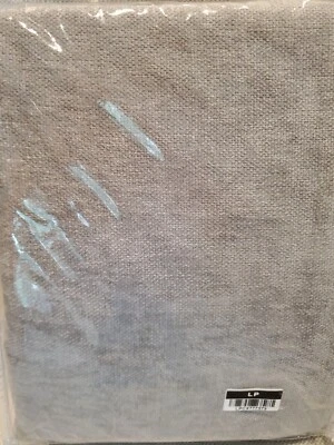 1 West Elm Worn Velvet Curtain 48x84 Platinum 9067929 - Image 1 of 3