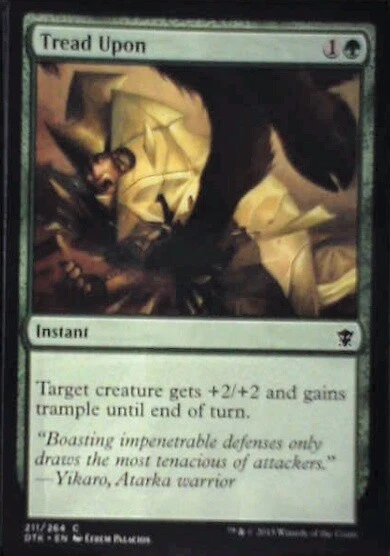 Tread Upon - Dragons of Tarkir: #211, Magic: The Gathering Nm R147 - Image 1 of 1