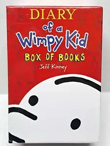 Diary Of A Wimpy Kid Box Set of 5 HB books by Jeff Kinney Sealed BRAND NEW - Picture 1 of 6