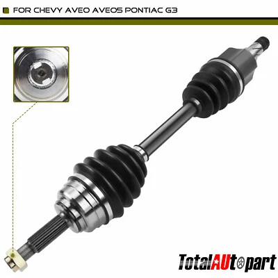 CV Axle Assembly for Chevrolet Aveo Aveo5 2010-2011 Pontiac G3 Manual Front Left - Image 1 of 4