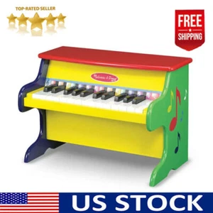 Toy Piano 25 Keys Keyboard Kids Children Grand Solid Wood Baby Learn-To-Play US - Picture 1 of 9
