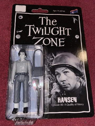 TWILIGHT ZONE HANSEN 3 3/4 IN. ACTION FIGURE LIMITED EDITION NEW SEALED Cover