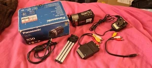 PANASONIC SDR-S50 SD VIDEO CAMERA BLACK - Picture 1 of 12