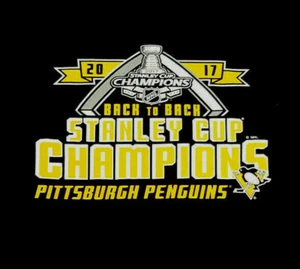 T-Shirt Pittsburgh Penguins 2017 Stanley Cup Champs Medium neu ohne Etikett NEU NHL INV2152 - Bild 1 von 7