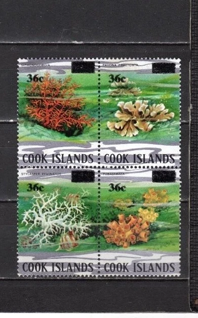Cook Islands - Unused Block MH/OG Stamps   - Image 1 of 1