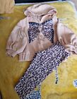 Baby Girls Jogging Suit / Hoodie & Leggings/ Outfit  Age 6-9mth River Island