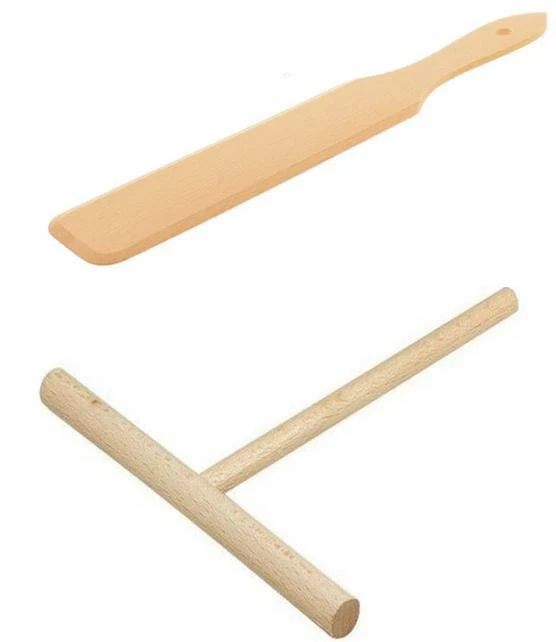 Crepe Crepes Verteiler und Wender  Teigverteiler Teig Buche - Bild 1 von 1
