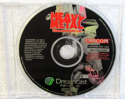 Heavy Metal Geomatrix for Sega Dreamcast - Disc Only! - Image 1 of 2