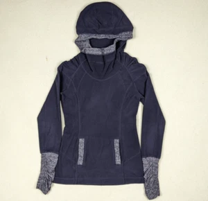 Lululemon Apres Run lila Fleecepullover Hoodie Damen Gr. 4 Microfleece - Bild 1 von 14