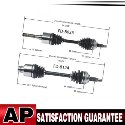 Junta de eje CV delantero Surtrack para Ford Contour 1995-2000 Foto 1 de 4