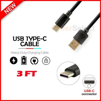 USB Type-C FAST Charger Cable Cord for Phone Motorola One 5G Ace / One 5G UW - Image 1 of 4