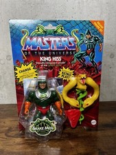 Masters of the Universe Origins Deluxe Snake Men King Hiss Brand New