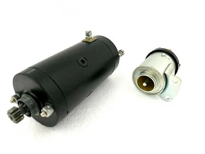 Nuevo Arrancador y Solenoide NEGRO para Harley FLH FLHC ELECTRA GLIDE 31458-66 Foto 1 de 4