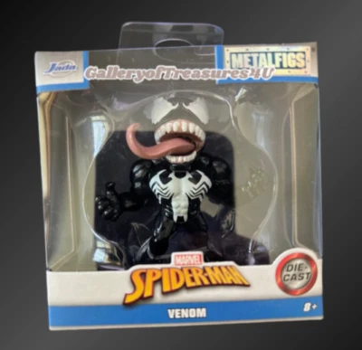 Figuras de metal Marvel Spider-Man Venom Jada Die Cast 2" Foto 1 de 3