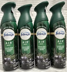 4 Pack: Febreze Air Mist Air Freshener White Pine & Juniper Berry Lmt Ed, 8.8 oz - Picture 1 of 5