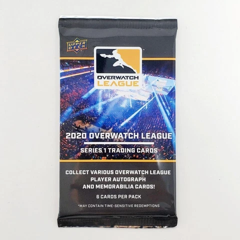 Upper Deck 2020 Overwatch League Trading Cards - Lot of 100 Sealed Packs!! Cover
