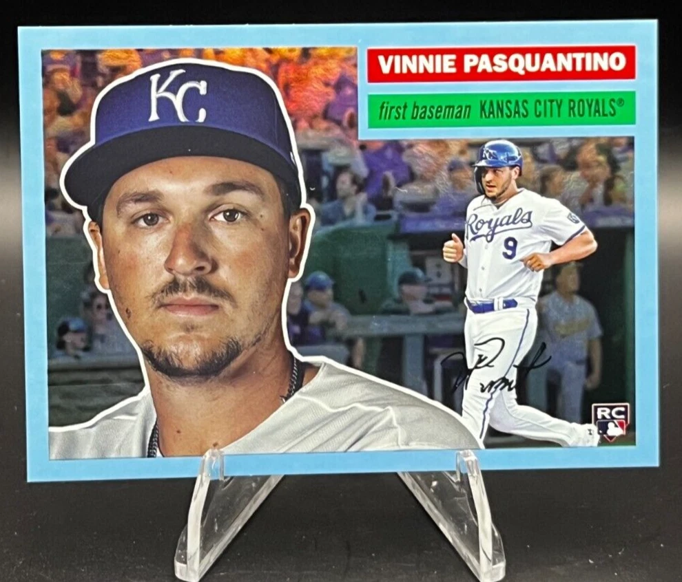 2023 Topps Archives Baseball Vinnie Pasquantino Blue Foilboard /25 KC Royals
