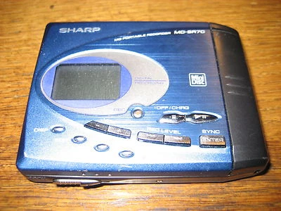 Sharp MD SR70 Silber Minidisc   ( 254) ok guter Ton - Bild 1 von 2
