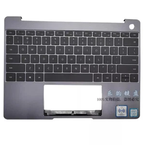 Reposamanos para teclado Huawei Matebook 13 WRT-W09 W19 W29 EE. UU. gris - Imagen 1 de 4