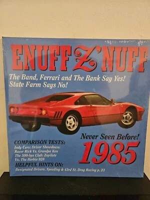 ENUFF Z'NUFF 1985 1994/2022 LP LIMITED EDITION BLUE & RED SPLATTER VINYL NEW - Image 1 of 3