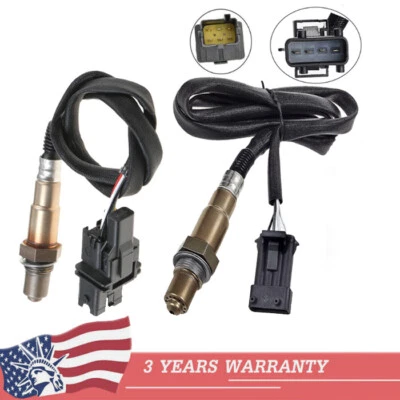 2 sensores de oxígeno aguas arriba + aguas abajo para Volvo V50 C30 C70 S40 2007-2011 2,5 L Foto 1 de 4