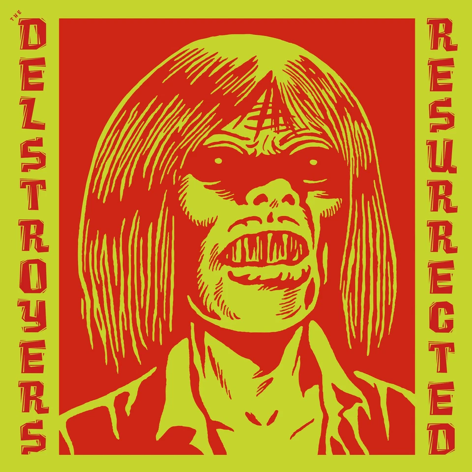 Delstroyers ‎– Resurrected 7'' single Hi-Tide Recordings 2019  - Image 1 of 1
