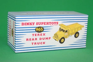 DINKY Reproduction Box 965 Terex Rear Dump Truck - Picture 1 of 2
