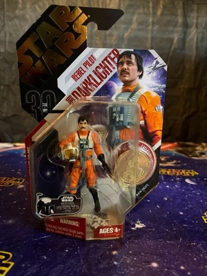 Фигурка STAR WARS -2007 Biggs Darklighter-Rebel Pilot #14 30TH Anniversary НОВАЯ!! - Изображение 1 из 4