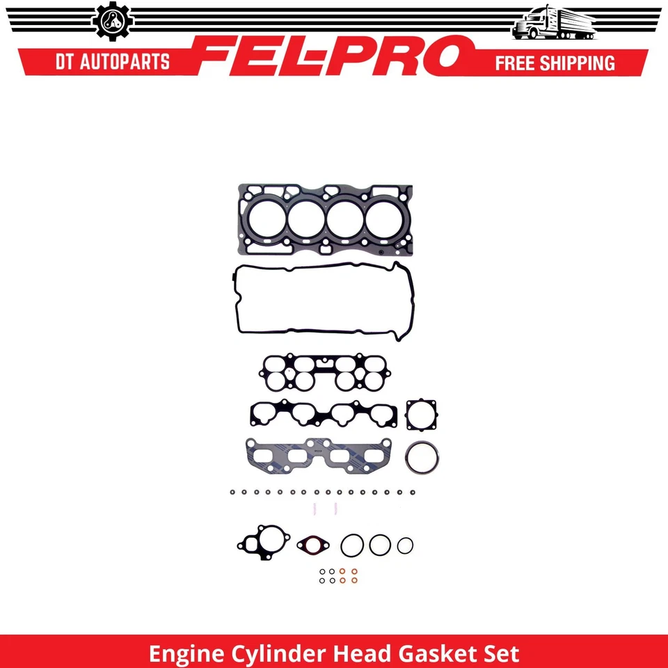 Juego de juntas de culata de motor Fel-Pro de 2,5 L L4 para Nissan X-Trail 2005-2006 Foto 1 de 1