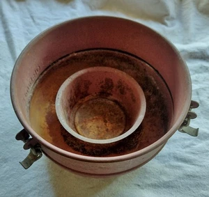 170mm Unterteil /  Topf Ölbadluftfilter / von Perkins MF Hanomag - Picture 1 of 6