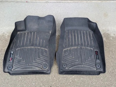 Заказные напольные коврики WeatherTech Floorliner для 442191 - 1-й ряд 2005-2011 Audi A6 - Изображение 1 из 4