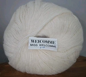 Welcomme Miss Welcomme Marfil Off White Mohair/Laine Lana/Acrílicos Descontinuado - Imagen 1 de 5