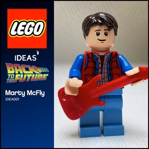 GENUINE LEGO IDEAS Back to the Future Marty McFly IDEA001 71201 21103 - Picture 1 of 6