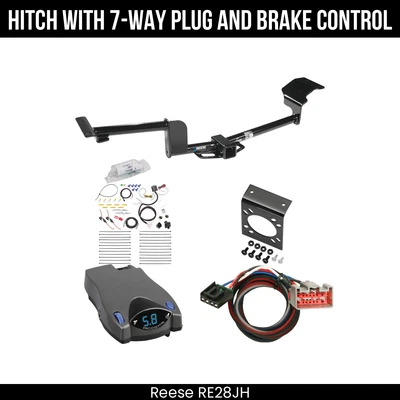 Control de freno Reese Hitch TowPKG para receptor de 2" clase 3 10-19 Lincoln MKT 44636 Foto 1 de 4