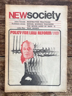 NEW SOCIETY #114/1964/Max Weber/7 Ages of Man/Sociology/Social Science Teachers - Image 1 of 4