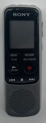 Sony ICD-BX140 4GB Digital Voice Recorder Player Tested - Image 1 of 2